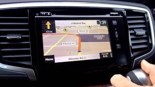 Aftermarket Navigation for 2014 Honda Odyssey with Hondalink [upl. by Novi]