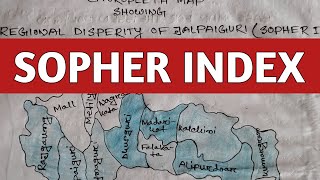 MEASURING REGIONAL DISPARITY BY SOPHER INDEXROYGEOGRAPHY [upl. by Noah]