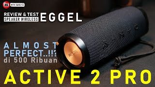 Review Speaker Bluetooth Portable Eggel Active 2 Pro [upl. by Hembree]