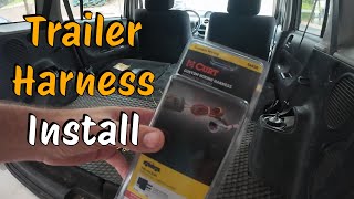 Scion xB Gen1 Curt Hitch Harness Install [upl. by Naamana]