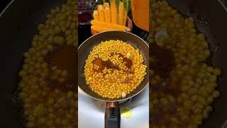 Homemade popcorn 3in1 popcorn Doityourself food popcorn food tutorial [upl. by Nalehp]