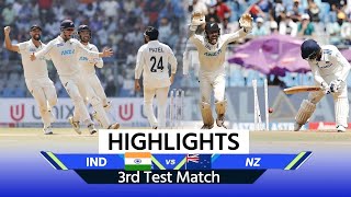 India v New Zealand 3rd Test Wankhede Test Highlights  Team India  Rohit Sharma  Gautam Gambhir [upl. by Eillit]