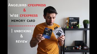 Angelbird cfexpress amp Wise cfexpress memory card  unboxingampreview [upl. by Nnahgiel370]