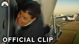 Mission Impossible Rogue Nation  Ethan Clings Onto Plane Full Scene  Paramount Movies [upl. by Ellicott230]