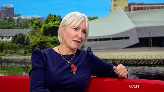 Nadine Dorries On BBC Breakfast 09112023 [upl. by Ap]