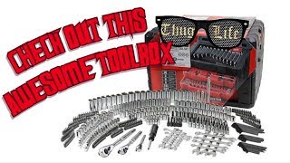 TOUR OF MY CRAFTSMAN TOOL BOX Craftsman 450 Piece Mechanic Tool Set AMAZING DEAL [upl. by Evreh309]