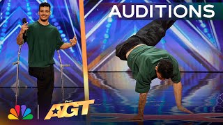 Brazilian Dancer Bboy Samuka Is Called quotThe BESTquot By Sofia Vergara  Auditions  AGT 2024 [upl. by Notniuqal]