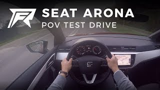 2017 Seat Arona 10 TSI 115HP  POV Test Drive no talking pure driving [upl. by Wren]