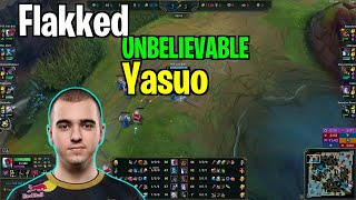 🔍 Flakked UNBELIEVABLE Yasuo in Challenger EUROPE 🌟 [upl. by Surtemed495]