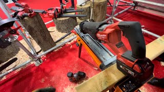 Milwaukee M18 FUEL NEXT GEN ONE KEY SAWZALL M18ONEFSZ0X  Screwfix Live Event 2024 Demonstration [upl. by Eiramana323]