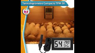 🔸Termohigrometro Digital LCD Compacto con Sonda  Pro Instruments  TPM30  Temperatura y humedad [upl. by Moina989]