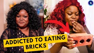 This Woman Is Addicted To Eating Bricks [upl. by Otsedom712]