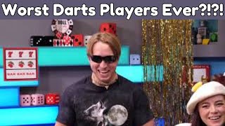 Worst Dart Players Ever  Darts in Smosh Vegas Supercut  Smosh Darts Part 1 [upl. by Endor]