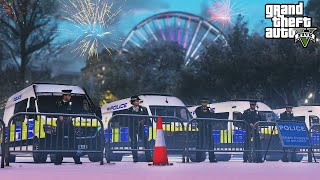 Public Disorder  NYE Special  GTA 5 UK Police Mod LSPDFR [upl. by Aruol909]