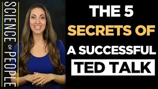 The 5 Secrets of a Successful TED Talk [upl. by Etselec]