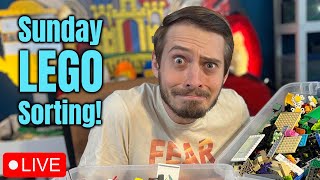 Sunday LEGO Sorting Livestream [upl. by Attenoj557]