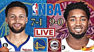 NBA LIVE GOLDEN STATE WARRIORS vs CLEVELAND CAVALIERS LIVESCORE [upl. by Neehahs]