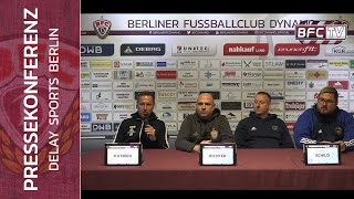 Achtelfinale  CosyWasch Landespokal  Delay Sports Berlin  BFC Dynamo 012  16112024  PK [upl. by Tica]