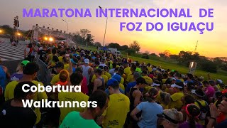 Maratona Internacional de Foz do Iguaçu SESC Itaipu até Cataratas do Iguaçu maravilhas do mundo [upl. by Latsyk414]