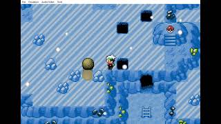 Pokemon parallel emerald  froster Cave B2F Left [upl. by Asille]