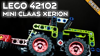 LEGO 42102  Mini Claas Xerion [upl. by Domenic962]