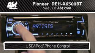 Demo and Features of the Pioneer Car Stereo With Bluetooth  DEHX6500BT [upl. by Ailuig]