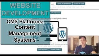 Website Development CMS Platforms  Content Management Systems [upl. by Ellerret878]