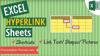 Excel Hyperlink to Another Sheet [upl. by Luther]