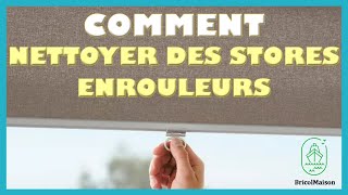 Comment nettoyer des store enrouleur [upl. by Aciretahs]