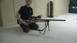 LEAPERS UTG L96 AIRSOFT SNIPER RIFLE REVIEW [upl. by Messing]