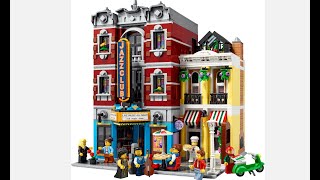 LEGO Icons  Jazz Club  Modular Buildings Collection 10312  Speed Build  Sets for Adults [upl. by Sihon]