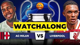 AC MILAN VS LIVERPOOLUCL LIVE WATCH ALONG  MADRID VS STUTTGART [upl. by Inohs]