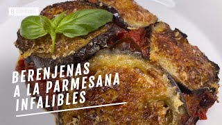 Berenjenas a la parmesana una receta fácil y relativamente ligera  EL COMIDISTA [upl. by Enegue]