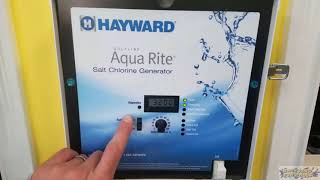 Hayward Goldline AQR15 AquaRite Electronic Salt Chlorination System Review 2020 [upl. by Ahsenak942]