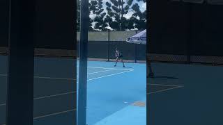 Magda Linette practice [upl. by Anilatac]