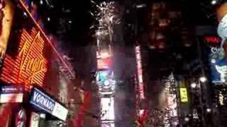 Times Square New Years Countdown to 2007 [upl. by Ttayw]