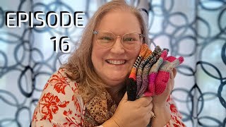 Episode 16 Mending Socks Unnecessary Steeking amp New Favorite Crochet Blanket knitting crochet [upl. by Romano]