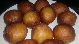 HOW TO MAKE MAGWINYA AT HOME PUFF PUFF RECIPE KAIMATI RECIPE [upl. by Eiromem913]