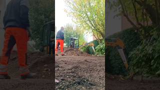 Driveway Excavation uk homedecoruk build diy progresd [upl. by Barina]