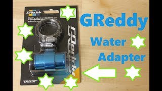 Project Altezza  Greddy Water Adaptor [upl. by Ardnuahsal]