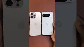 iPhone 16 Pro Max Vs Google Pixel 9 Pro Design  Which one is better [upl. by Ellerd]