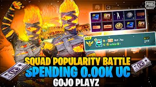 🤯Squad Popularity Battle Journey Pk1 to Pk6  Spending ZERO UC on Pop Battle  How to Win Pop Battle [upl. by Biancha]