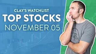 Top 10 Stocks For November 05 2024  DJT SPPL PLUG NUWE NVDA and more [upl. by Nerraw146]