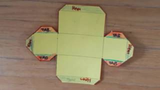 How to Make a Cardstock Box [upl. by Laroc]