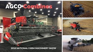 Talking with AGCO About New 2018 Combines [upl. by Nessy]