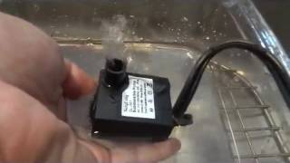 Strong Little Pump VicTec 80 GPH Submersible Aquarium Water Pump [upl. by Edaj]