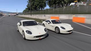 Trying the Ginetta Jr Series  Great Battle Forza Motorsport [upl. by Arreip]