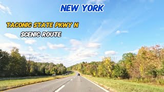 NYS DRIVETACONIC STATE PARKWAY NORTH SCENIC ROUTE [upl. by Atires301]