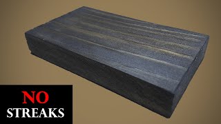 How to make wood black  ebonizing wood [upl. by Aisekal]