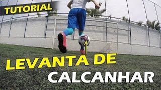 COMO LEVANTAR A BOLA DE CALCANHAR levantada escolhida 11 [upl. by Kcirded639]